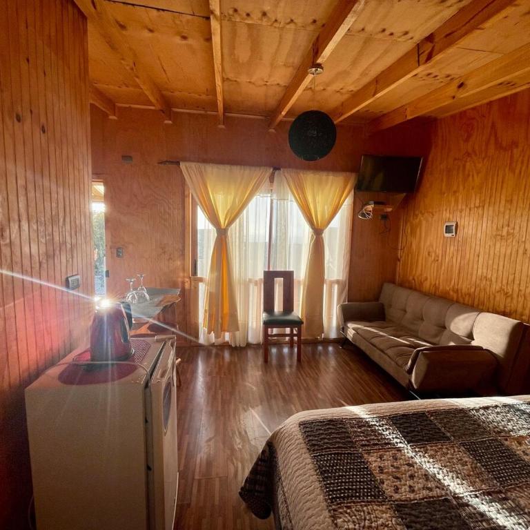 Apartamento en Playa Hermosa, Pichilemu - Cabañas Parova - One-Bedroom Apartment - 3