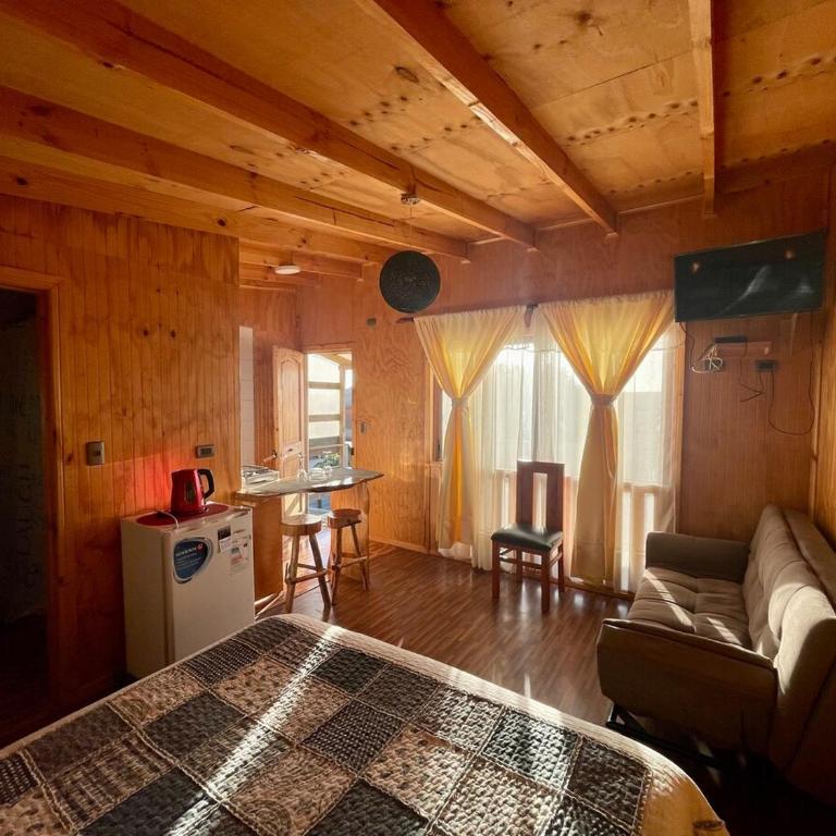 Apartamento en Playa Hermosa, Pichilemu - Cabañas Parova - One-Bedroom Apartment - 6