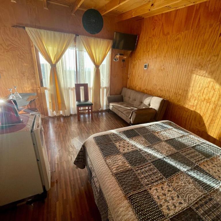 Apartamento en Playa Hermosa, Pichilemu - Cabañas Parova - One-Bedroom Apartment - 15