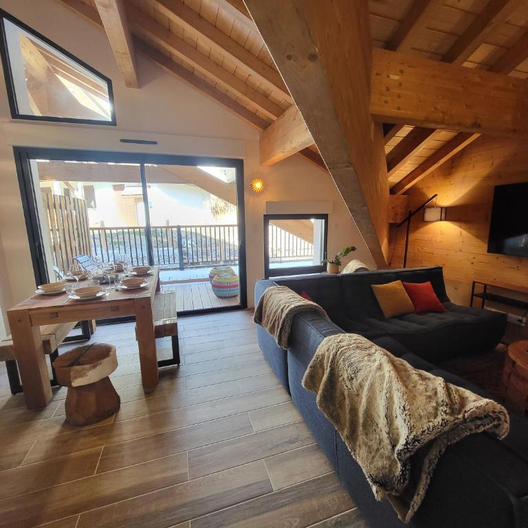 Appartement Chamois de standing avec wifi et garage - Appartamento Deluxe con 2 Camere da Letto e Balcone - 3