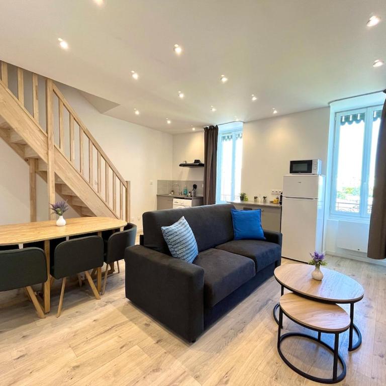 Duplex urbain proche centre-ville de Lyon - 6 pers - Apartment mit 2 Schlafzimmern - 1