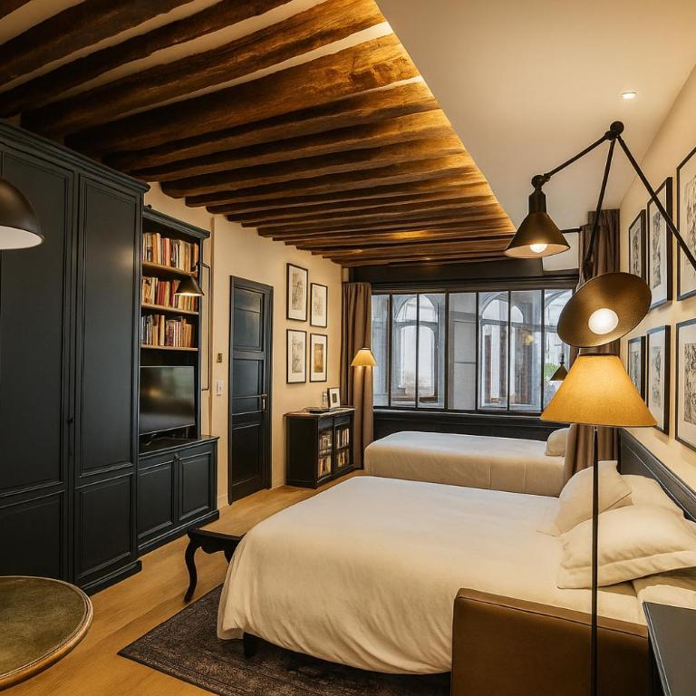CIA Marais - Old Bookshop Style - Studio avec Lit Queen-Size - 9