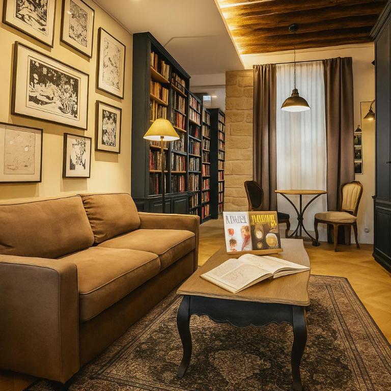 CIA Marais - Old Bookshop Style - Studio avec Lit Queen-Size - 11