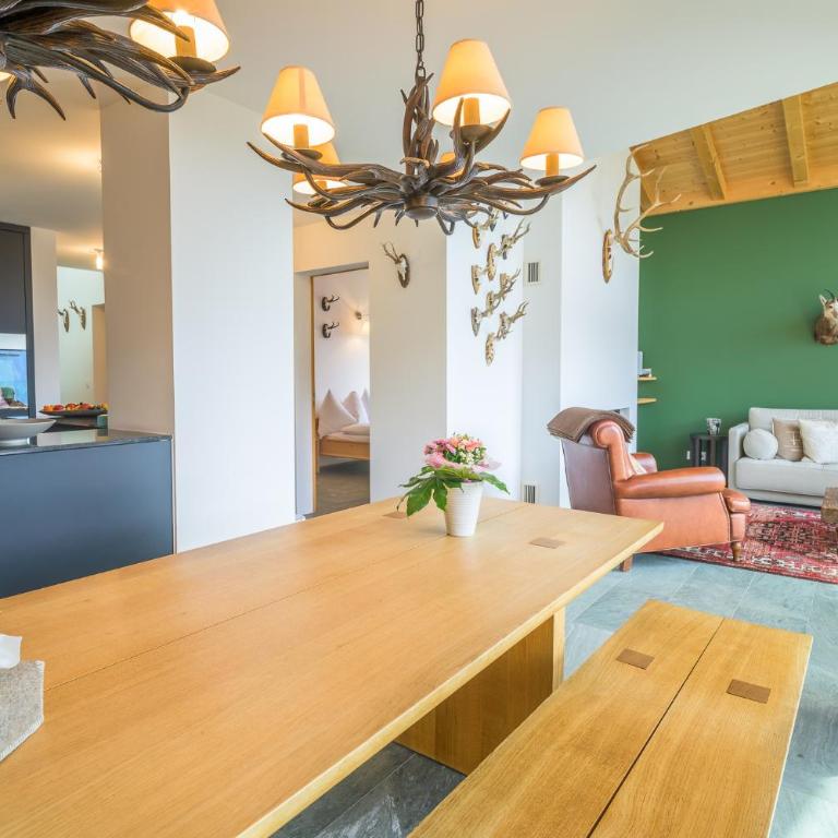 Edelweiss Ferienwohnung, Las Fluras Alpine Penthouse - Penthouse-Apartment - 11