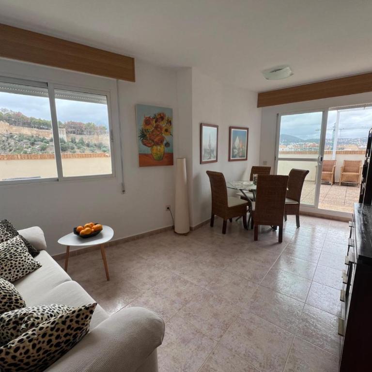 Denia Penthouse-Atico with 70m2 terrace amazing views 350 meters from beach, 11 days - Apartamento de 2 dormitorios - 7