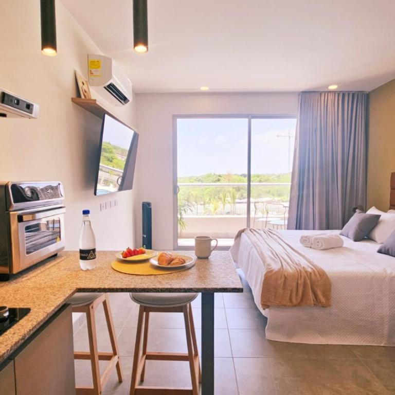 1BD Luxe Shore & Balcony Sunrise Next to the Beach - One-Bedroom Apartment - 49