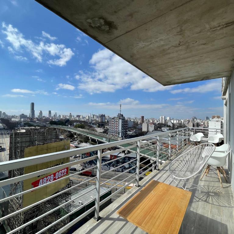 Torre Mirador Palermo Hollywood Pileta & Parking - Apartamento de 1 dormitorio con vistas a la ciudad - 14