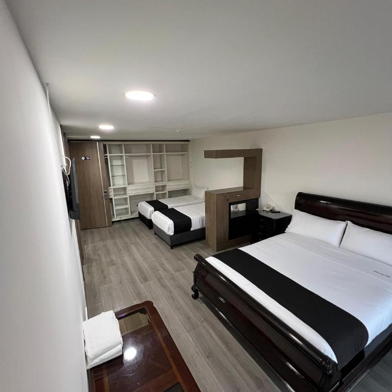 Hotel Plaza Sport - Habitación Deluxe con 2 camas grandes - 3