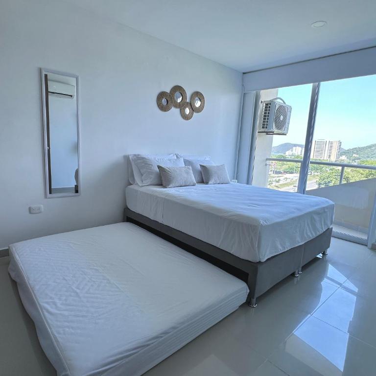 Oasis Samario - Bello Horizonte- Insonorizado - cerca al Mar y al Aeropuerto - Deluxe One-Bedroom Apartment - 9