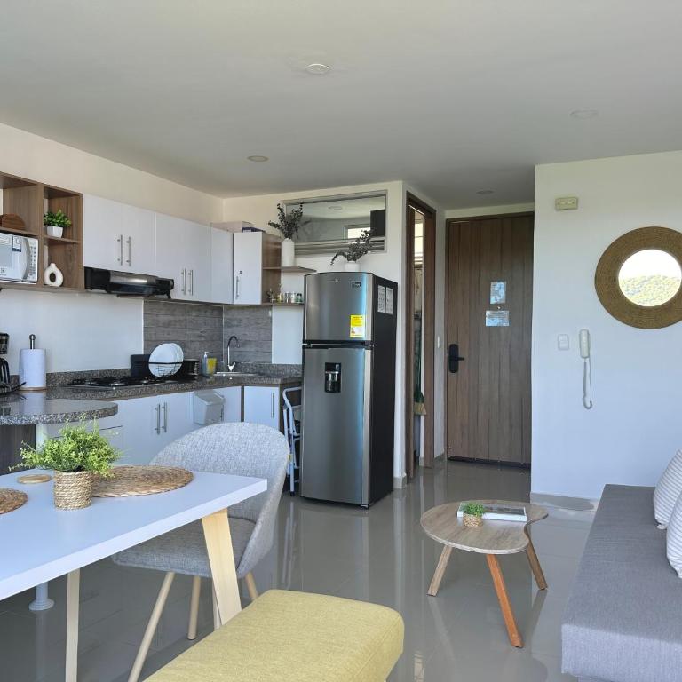Oasis Samario - Bello Horizonte- Insonorizado - cerca al Mar y al Aeropuerto - Deluxe One-Bedroom Apartment - 4