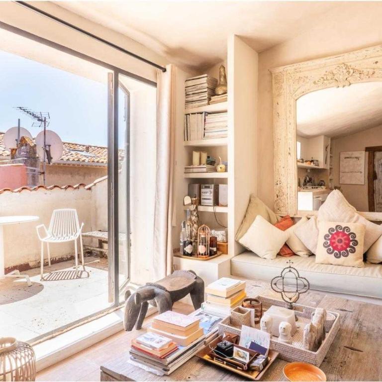 Appt moderne AC 2BR 3P Beach 5min-St Tropez - Apartamento - 7