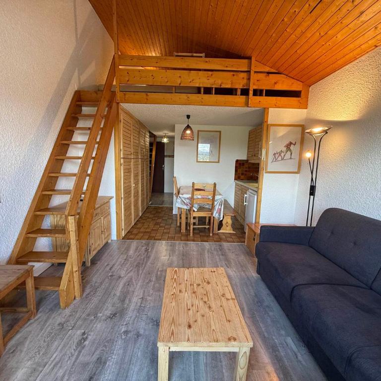 Les Saisies - Spacieux T2 + 2 sous pentes, 6 pers, vue imprenable - Appartamento con 1 Camera da Letto - 11