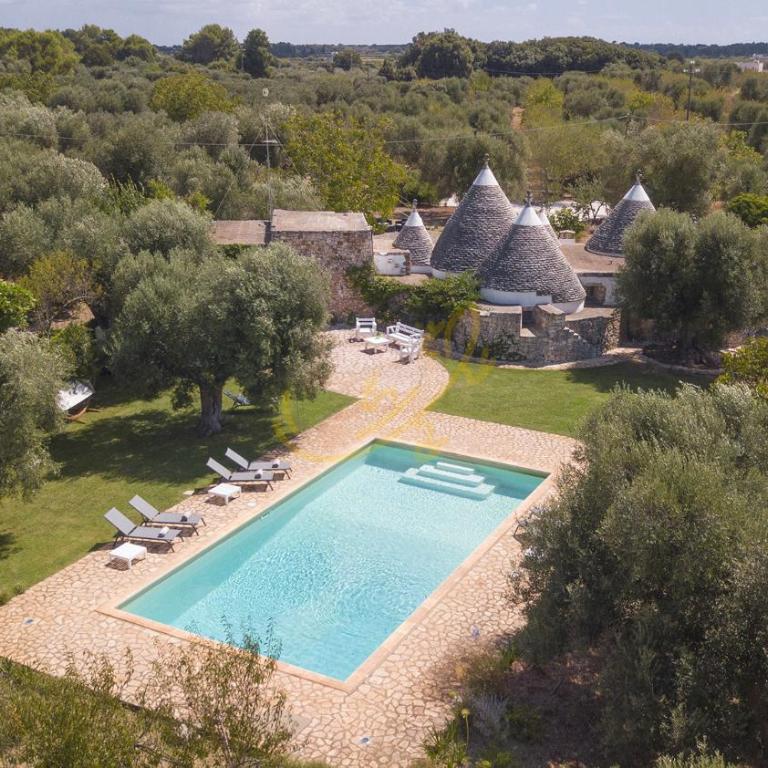 TD Trulli Fico dIndia w Pool Immersed in Nature - Casa con 4 camere da letto - 6