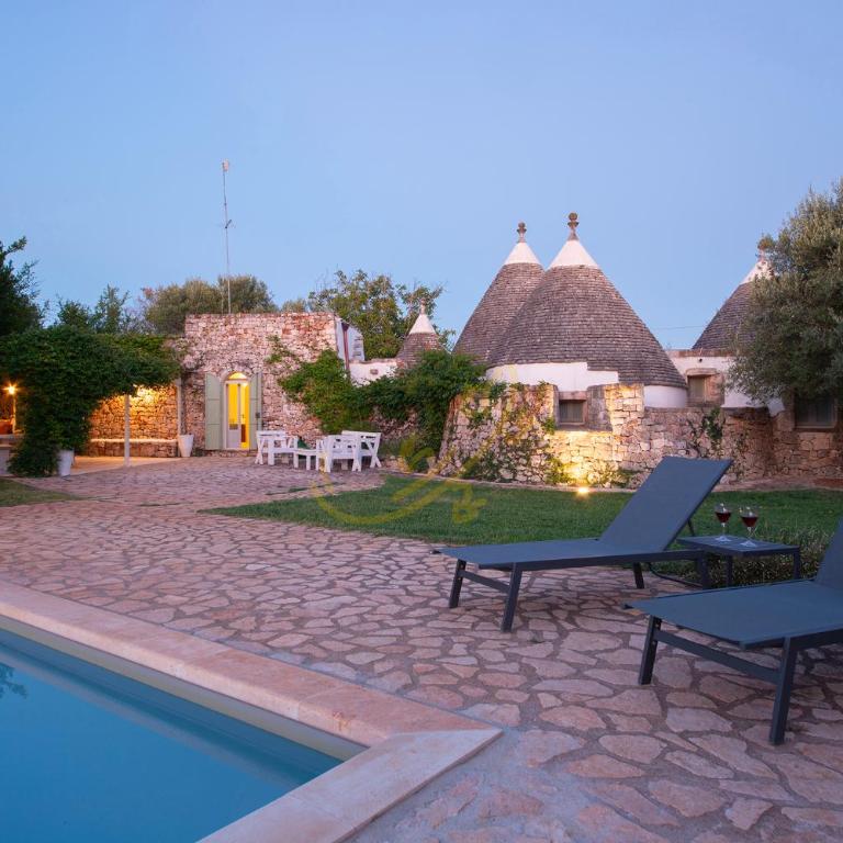 TD Trulli Fico dIndia w Pool Immersed in Nature - Casa con 4 camere da letto - 27