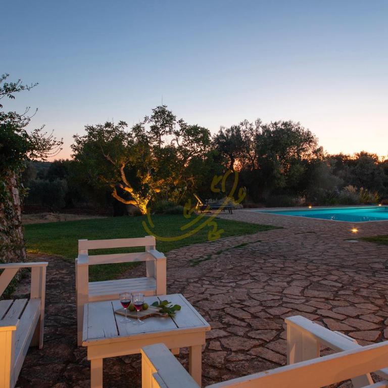 TD Trulli Fico dIndia w Pool Immersed in Nature - Casa con 4 camere da letto - 29