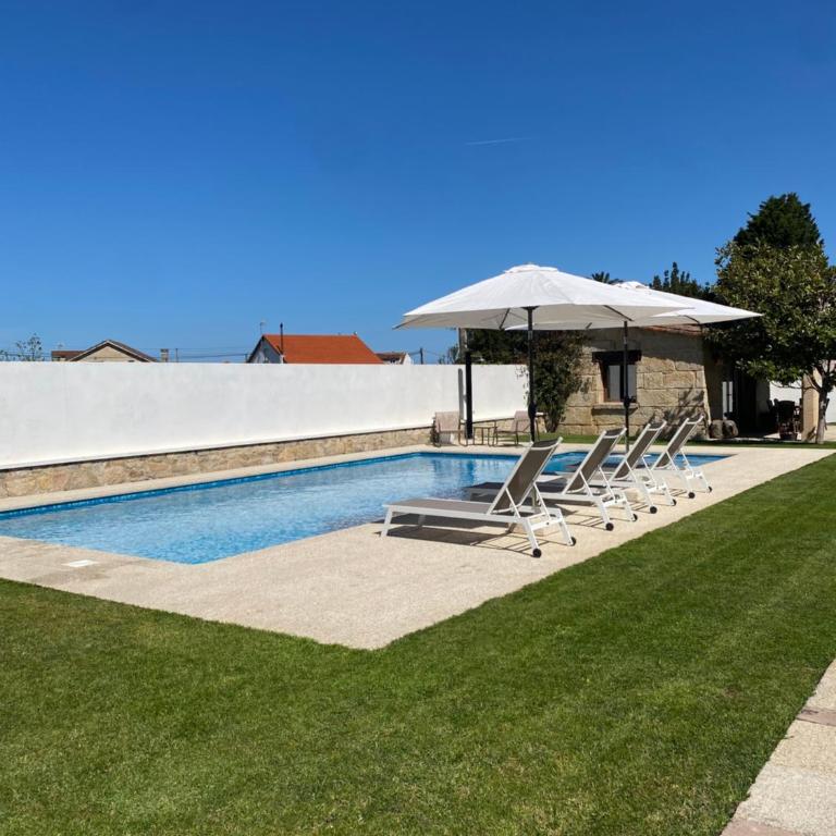 Casa rural con piscina Viña de Millan - Three-Bedroom House - 7