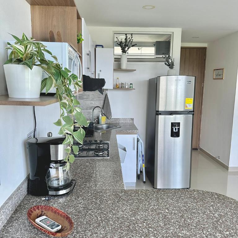 Oasis Samario - Bello Horizonte- Insonorizado - cerca al Mar y al Aeropuerto - Deluxe One-Bedroom Apartment - 23