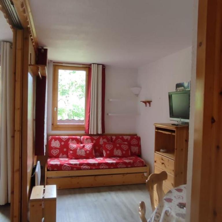 Studio divisible Montchavin draps serviettes torchons non fournis Ménage à faire - Apartamento de 2 dormitorios - 9
