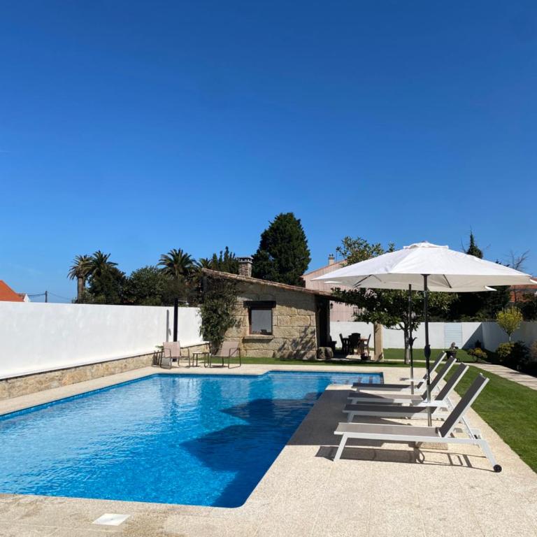 Casa rural con piscina Viña de Millan - Three-Bedroom House - 8