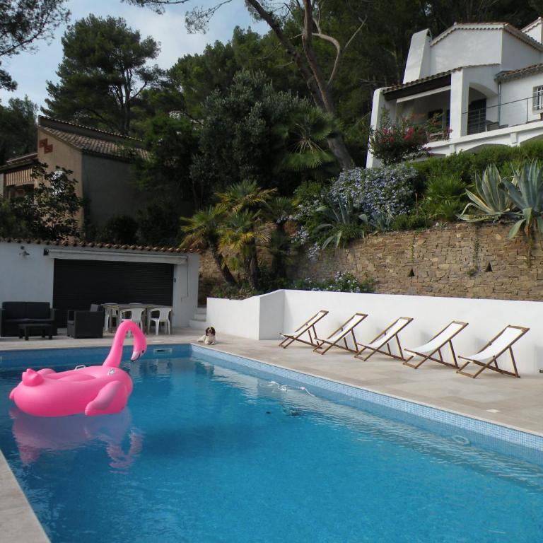 Villa Mesomax - Vue Mer & Piscine à Hyères-Carqueiranne - Maison 3 Chambres - 44