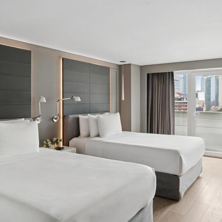 NH Collection Mexico City Reforma - Habitación Premium con terraza - 2 camas dobles - 1