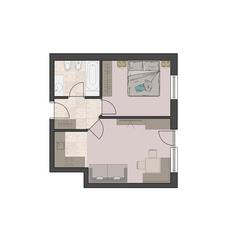 EGGER Apartments & Suites - Apartment - Erdgeschoss - 1