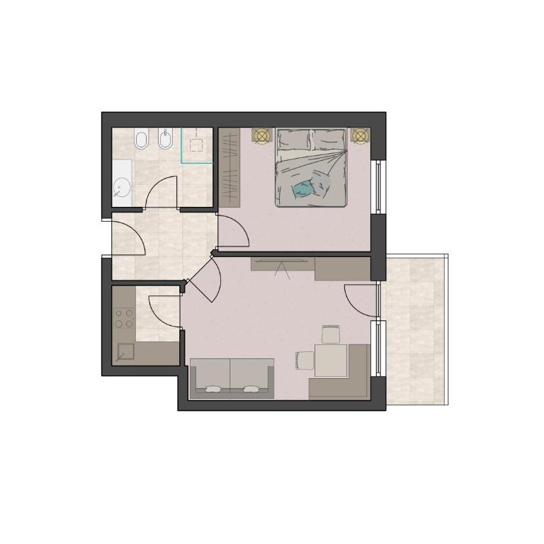 EGGER Apartments & Suites - Classic Apartment - 2