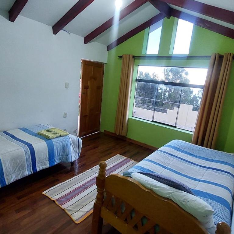 Palacio del Inca Lodge Isla del Sol - Twin Room with Balcony - 2