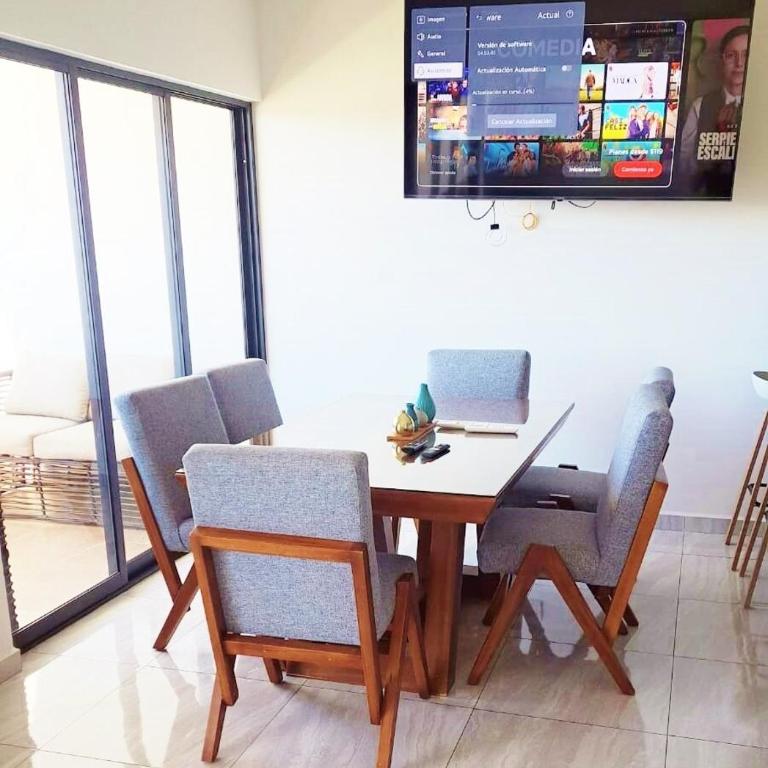 Marina Cerritos de Lujo - Azul Cielo - 5 Albercas - Two-Bedroom Apartment - 8