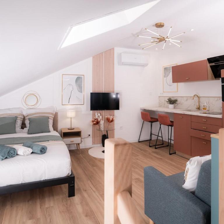 Ô Perchoir des rêves au centre Millau - Appartement 1 Chambre - 14