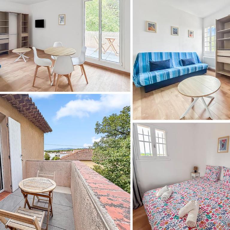 T2 rénové haut de villa avec parking - Appartamento con 1 Camera da Letto - 16