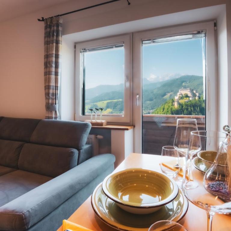 Haus Biechl mit Blick auf die Burg Hohenwerfen - Appartement 3 Chambres - 11