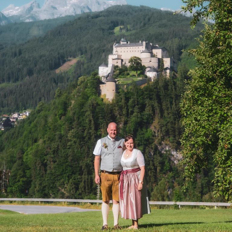Haus Biechl mit Blick auf die Burg Hohenwerfen - Appartement 3 Chambres - 23