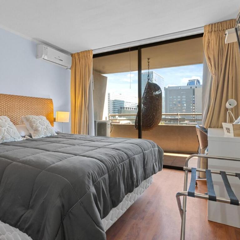 Vista Las Condes - Deluxe One-Bedroom Apartment with City View - 6