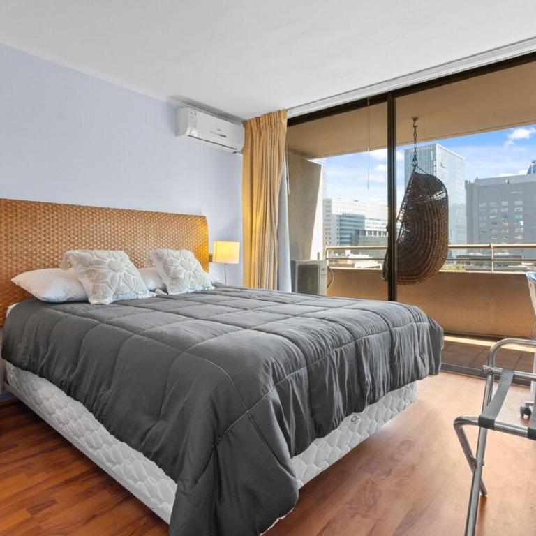 Vista Las Condes - Deluxe One-Bedroom Apartment with City View - 7
