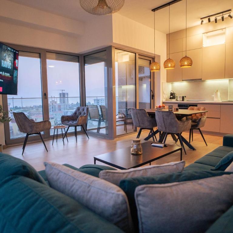 Meerblick - 2 Schlafzimmer - Pool - Strandnähe - Privat Tiefgarage - Two-Bedroom Apartment with Balcony and Sea View - 21
