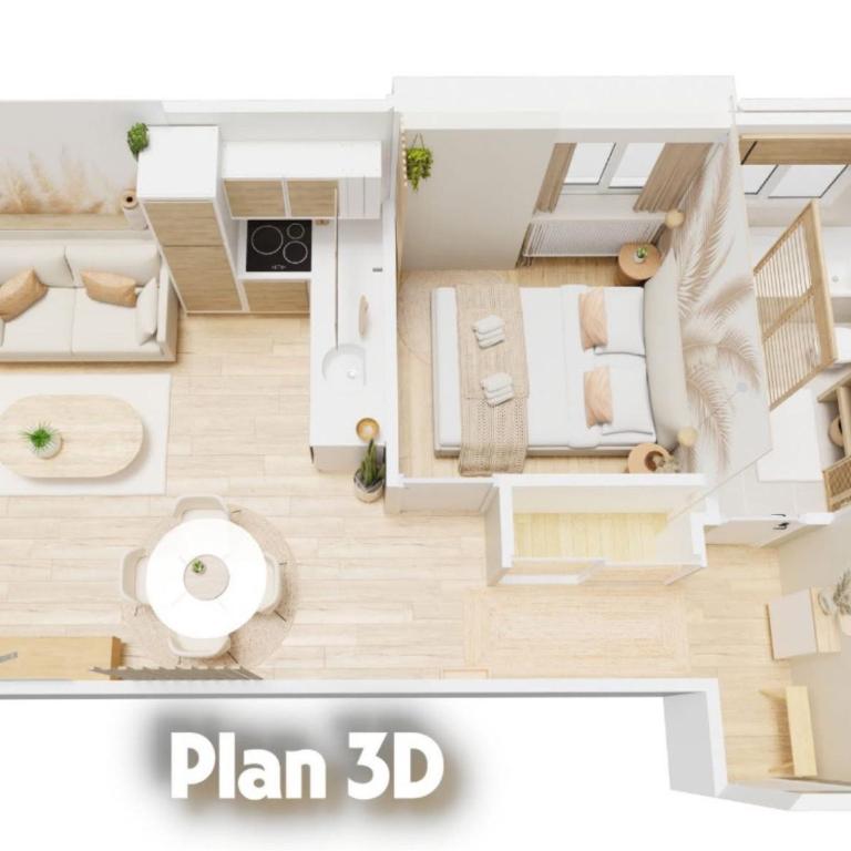 Sweet Home - Cocon élégant, balcon, vue montagnes & parking privé - One-Bedroom Apartment - 19