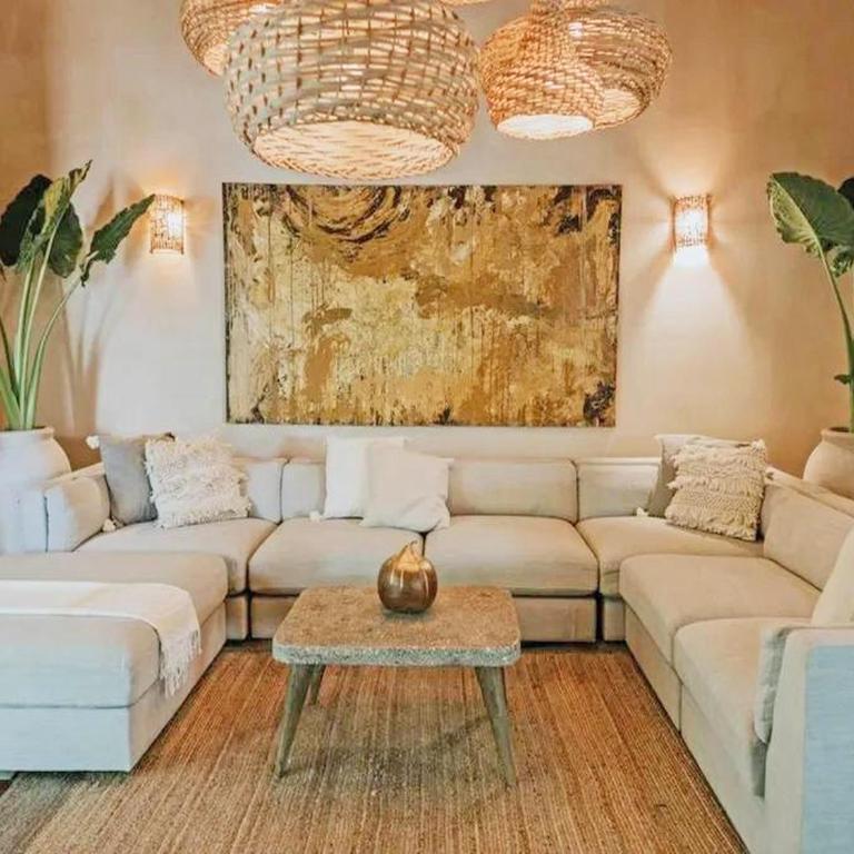 Boho-Chic Villa with 4 Bedrooms & 5 Bathrooms in Exclusive Playacar Phase 2 - Villa - 1