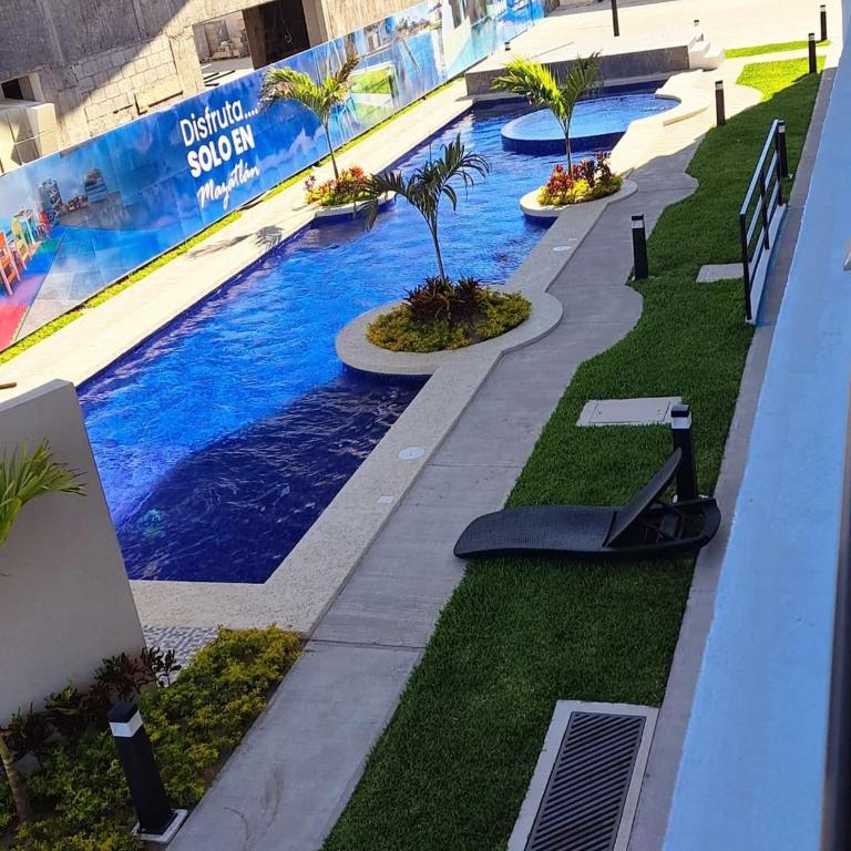 Marina Cerritos - Blanco Celeste - 5 Albercas - Two-Bedroom Apartment - 3