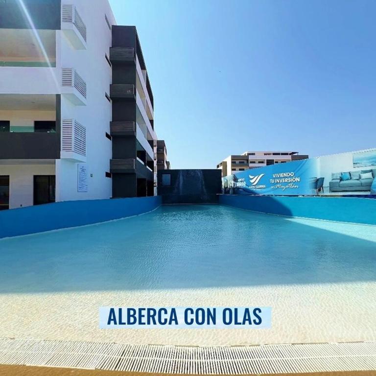 Marina Cerritos - Blanco Celeste - 5 Albercas - Two-Bedroom Apartment - 4