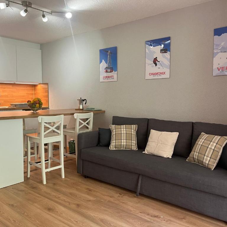 Alpine apartment in Swiss village of Torgon - Apartment mit 1 Schlafzimmer - 3