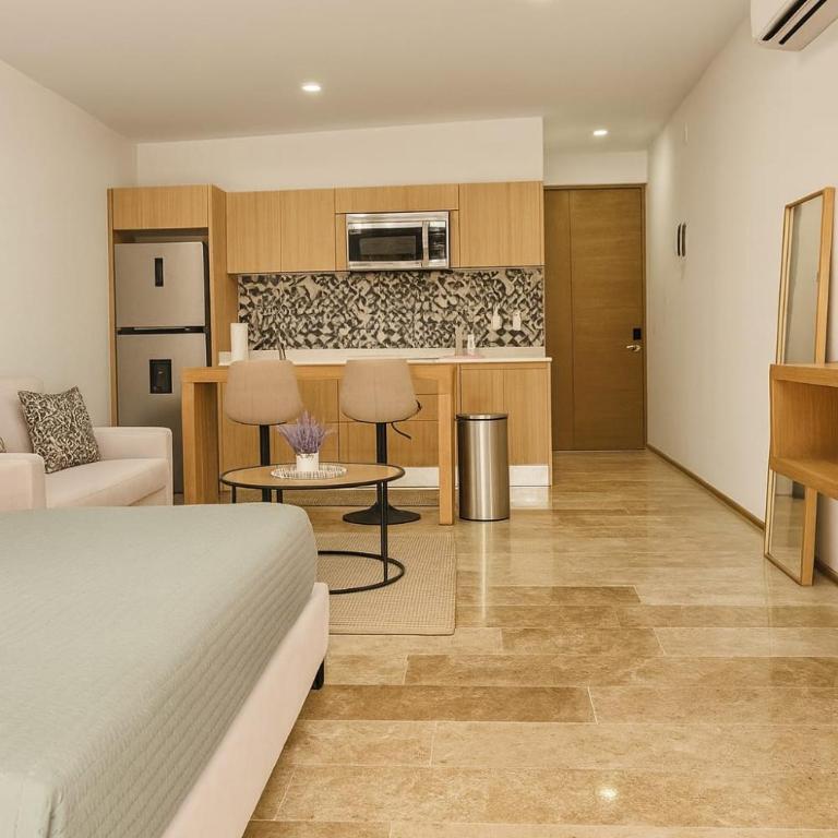 New Luxury Studio in the City Center - Studio with Terrace - 9