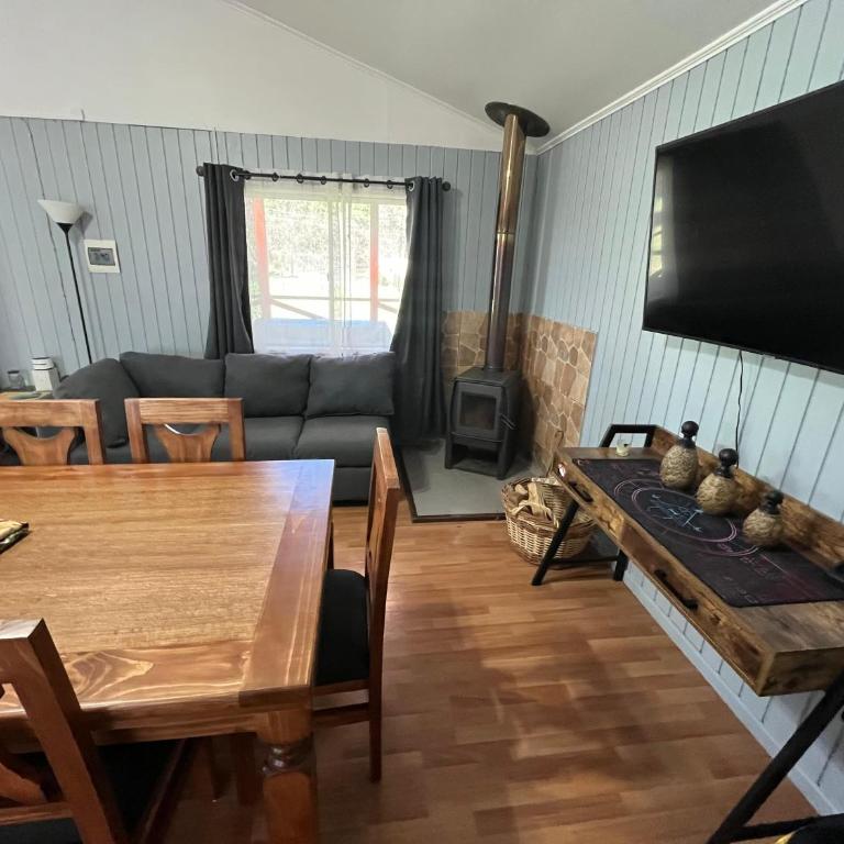 Cabaña Aires de Molco - 8 Personas - Casa Vacacional de 3 dormitorios - 4