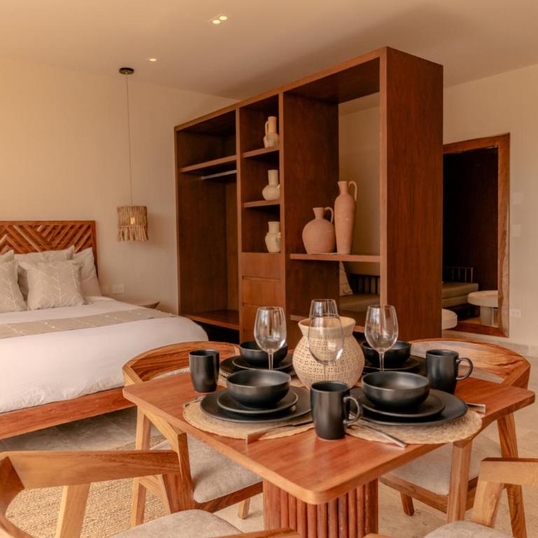 Peregrina Tulum Lux Aparthotel - Habitación Doble Deluxe con balcón - 1