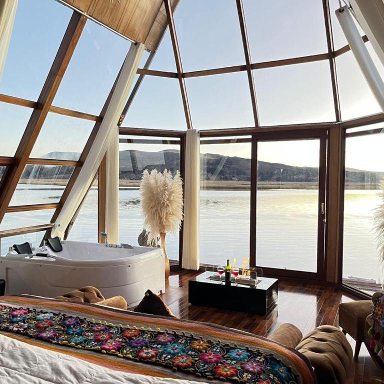 TiticacaMarka lodge - Deluxe King Room - 14