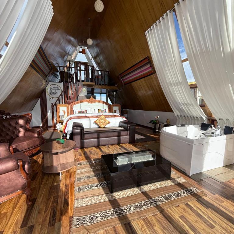 TiticacaMarka lodge - Deluxe King Room - 11