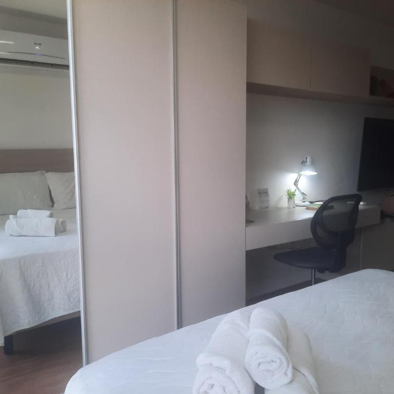 Hermoso studio en You by Smart Studio Zona Equipetrol - One-Bedroom Apartment - 37