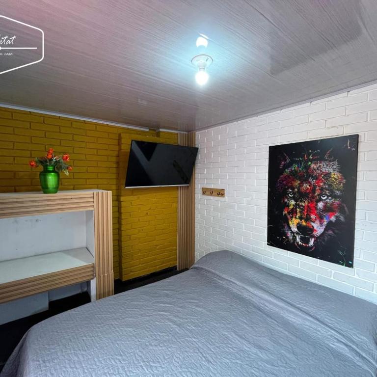 Hotel Habitat Hospedaje - Habitación Doble Estándar - 2