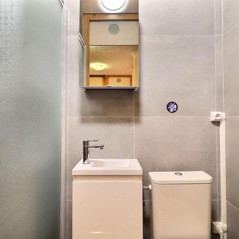 Résidence Saulire - JOLI 3 PIECES MEZZANINE AVEC CHEMINEE - ACCES INTERNET GRATUIT MAE-7573 - Apartamento - 8