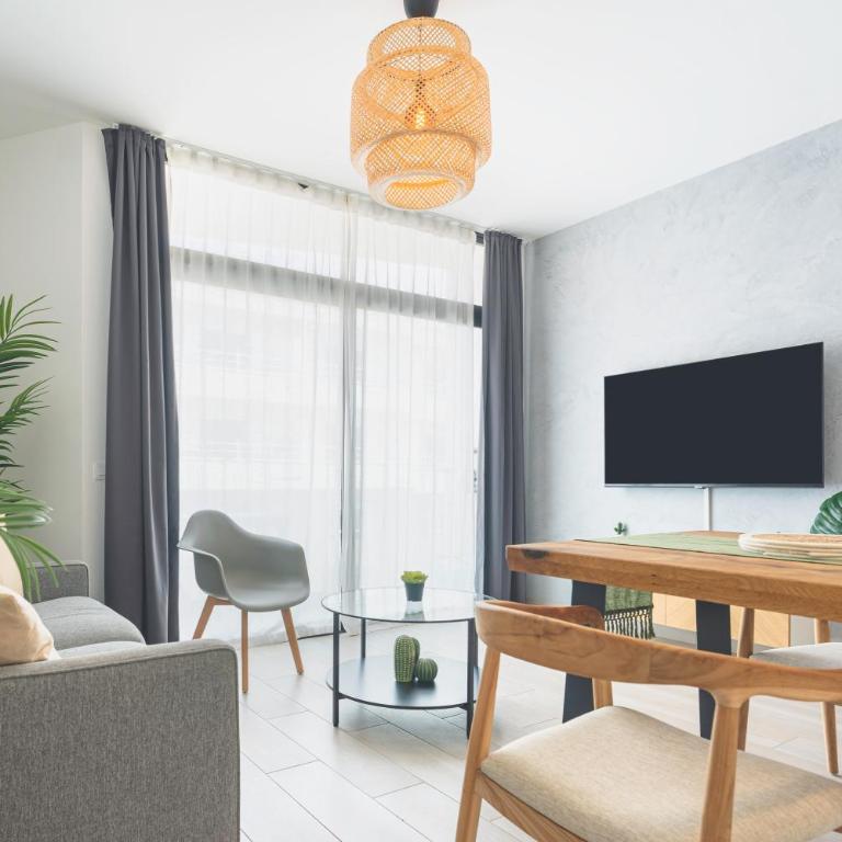 Salty Loft en el Centro de Corralejo, terraza privada, cocina completa y WIFI - Apartamento - 15